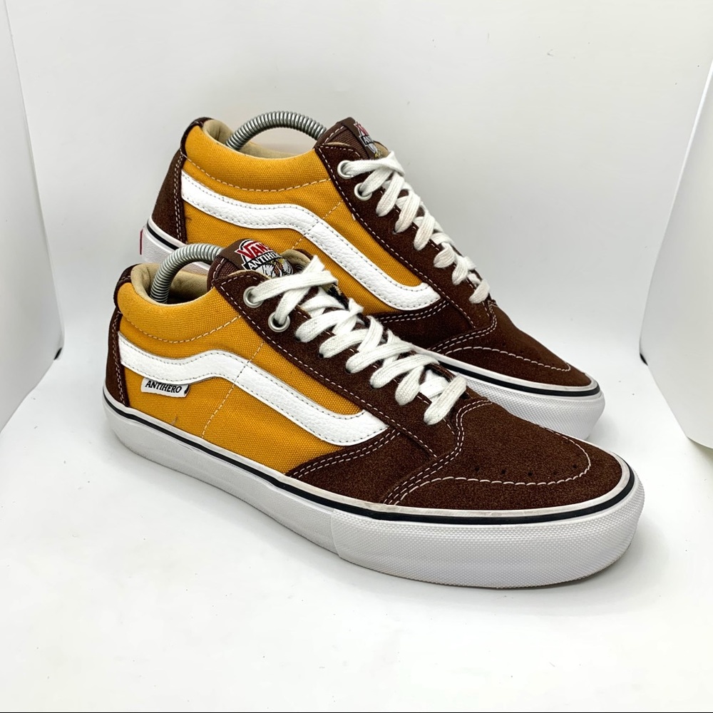 Vans Anti Hero brown/yellow